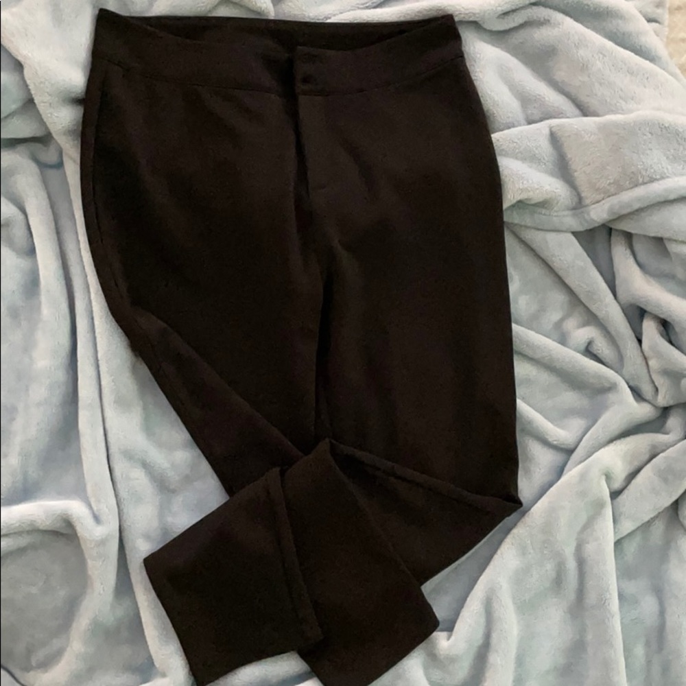 High waist trousers